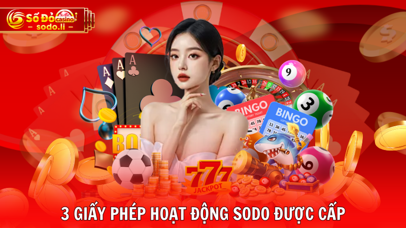 3 giấy phép hoạt động SODO được cấp