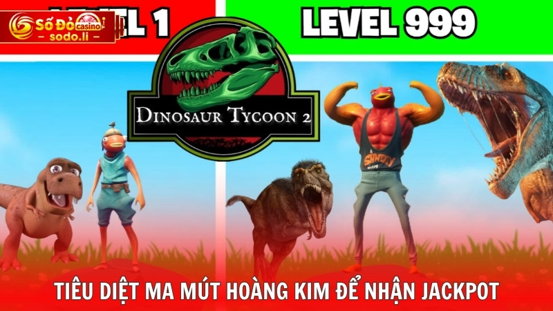 Tiêu diệt Ma Mút Hoàng Kim để nhận Jackpot Tiêu diệt Ma Mút Hoàng Kim để nhận Jackpot